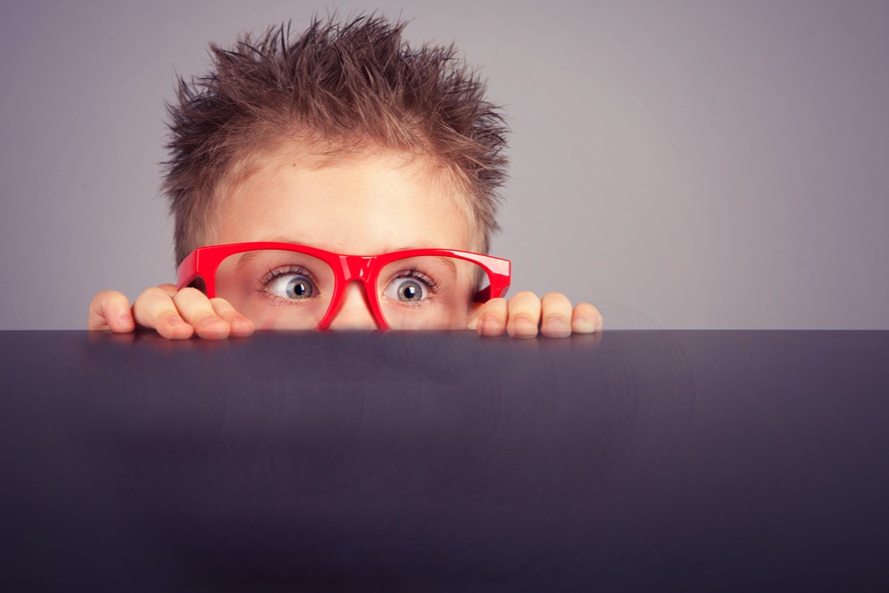 kid with glasses